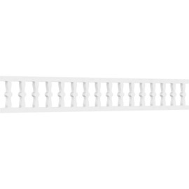 6"H x 5/8"P x 48"L El Dorado Architectural Grade PVC Running Trim