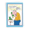 NobleWorks Funny Birthday Greeting Card with 5 x 7 Inch