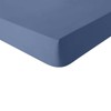 Essix Plain Cotton Fitted Sheet, Made in France, 140 x