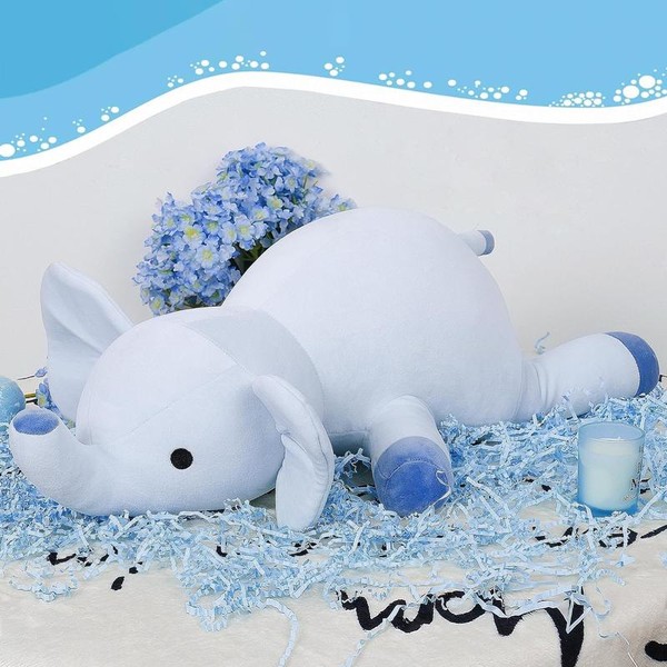 24" Weighted Stuffed Animals, 4.2lb Cute Weighted Plush Toy Throw