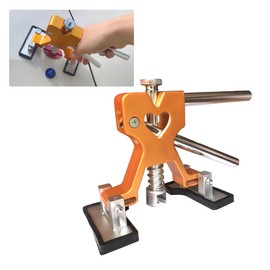 Srepat 69PCS Auto Body Paintless Dent Removal Tools Car Dent Repair Kit, Adjustable Dent Puller Kit with Gold Dent Lifter,Bridge Puller for Car Dent Repair and Suction Cup Dent Puller