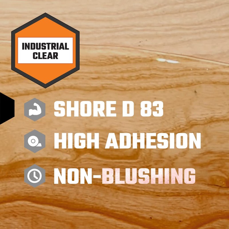 Industrial Clear - Rock Hard Epoxy Resin (48 oz)