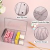 SUMTree Plastic Lash Extension Organiser Box with 6 Compartments