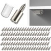 100 Clavijas de Soporte de Tornillo Autorroscantes, Jeswo Pin de