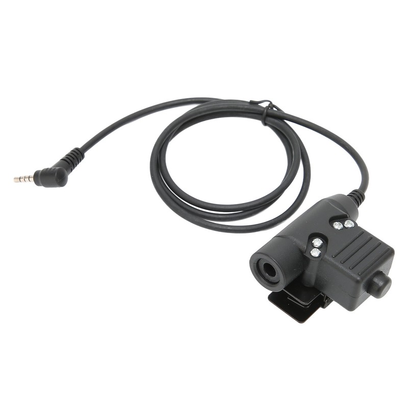 7.1mm Telescopic Throat Microphone Earpiece U94 PTT Suitable for Yaese