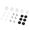 Bonnet Wind Bug Stone Deflector Protector Assembly Plastic Clips Set