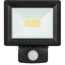 Luceco Essence Multi-Position Floodlight, 20 Watts, 4000K Colour Temperature, IP65 Rated, Black