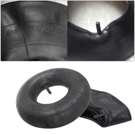 Homo Trends 2 Pcs 3.50/4.00-6 Inner Tubes Wheelbarrow Straight Valve with Tyre Lever for Barrow Sack Truck Sack Barrow Wheels