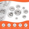 Tanstic 46Pcs Round Knurled Thumb Nuts Conector Lock Adjusting Nuts