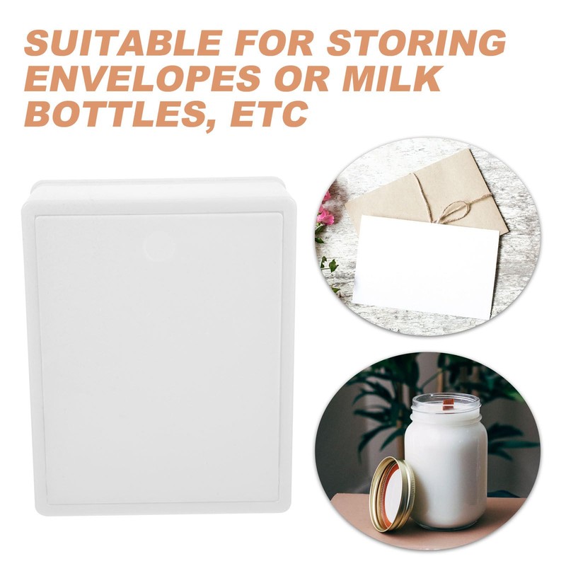 Box Milk Crate Front Porch Holder for Packages Milk Container