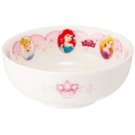 新 ディズニー プリンセス ラーメン丼 ホワイト 直径 14.5cm 子供用 食器 114116