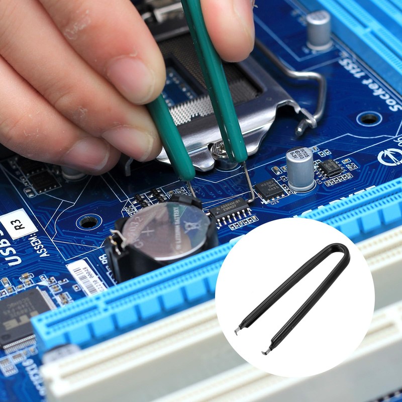 sourcing map IC Puller Chip Extractor Stainless Steel with Insulated