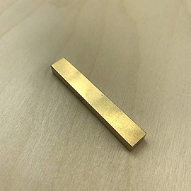 Electric Guitar Brass Nut Blank - Flat - S-1520