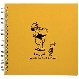 ナカバヤシ フリーアルバム かけるーのエアー台紙 くまのプーさん アKA-SWF-201-OR