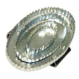 Reformstriegel, oval verzinkt
