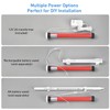 12V Roller Shade Motor Kit – Includes Motor, 12VDC 2A