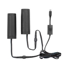 KEMIMOTO ATV Heated Grips, Type-C 5-Level Adjustable Handlebar Heater, IP67 Waterproof Motorcycle Heated Grip Pads for 22mm Motorcycle/ATV Handlebars