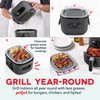 DASH Flip & Fry 2-in-1 Grill + Air Fryer, 3