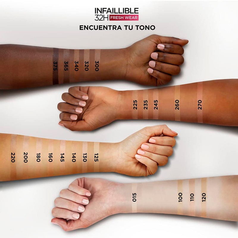 L'Oréal Paris Infaillible 24H Fresh Wear makeup 180 rose sand,