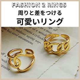 Donally Women's 2-Piece Set, Ring, Accessories, One Size Fits Most, Matching Ring