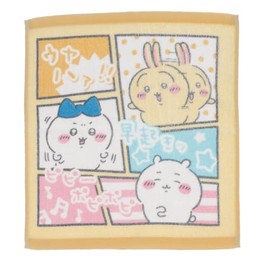 Marushin Chiikawa Wash Towel Wai Wai Comics Marushin Nagano Hand Towel 910827