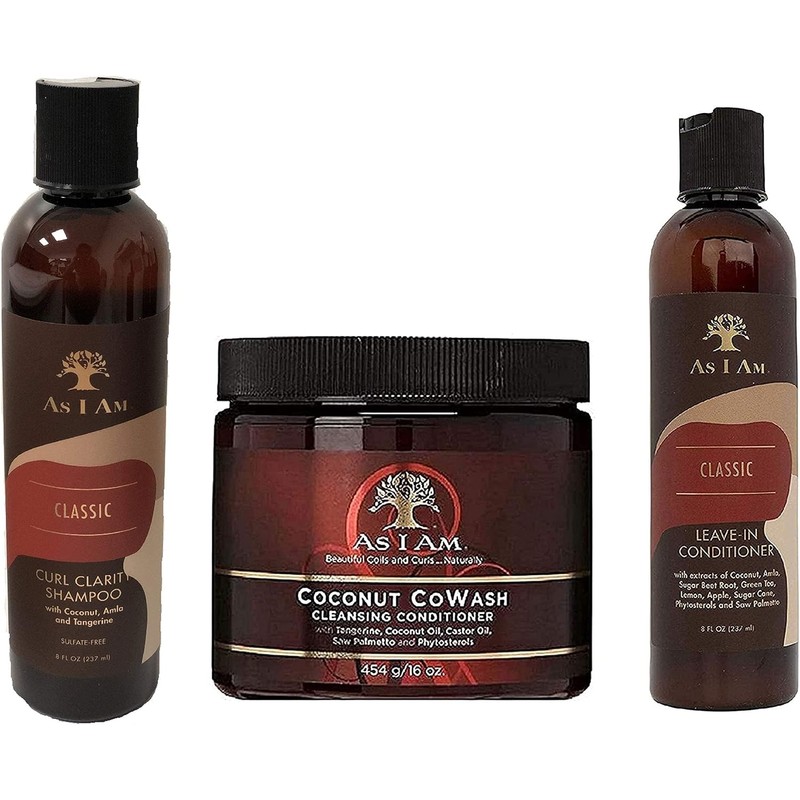 As I Am Curl Clarity Shampoo & Leave-in Conditioner 8oz,
