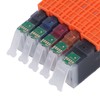 Ink Cartridge Set Large Capacity Clear Colorfast Printing Black Color