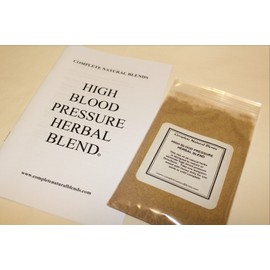 COMPLETE NATURAL BLENDS HIGH BLOOD PRESSURE HERBAL HEART ARTERIES CHOLESTEROL Arjuna Ginger Hawthorne