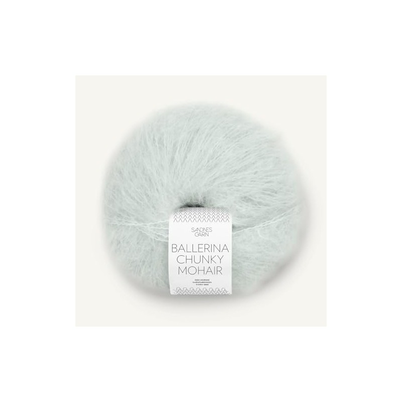 SANDNES GARN Ballerina Chunky Mohair – Colour: Arctic Ice (5811)