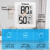 Geevon Indoor Thermometer Room Temperature Monitor,3 Pack Temperature Humidity Gauge