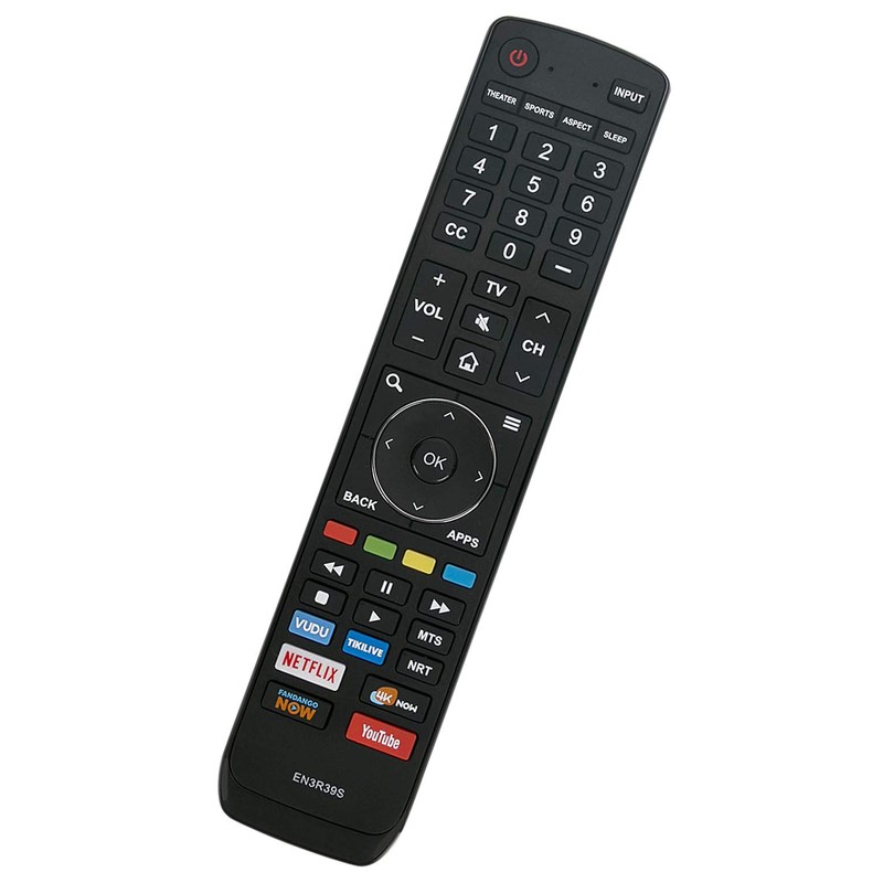 EN3R39S Remote Control Replacement for Sharp Smart TV