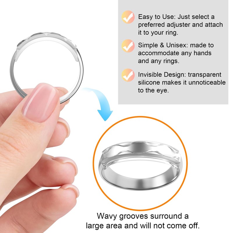 Ring Sizers for Loose Rings Ring Guards for Loose Rings