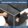 Washer Dryer Anti-Vibration Mat 62.9 * 29.5 Inches Foldable Rubber