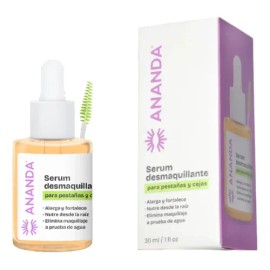 Serum Desmaquillante De Pestañas Y Cejas Fortalecedor Ananda