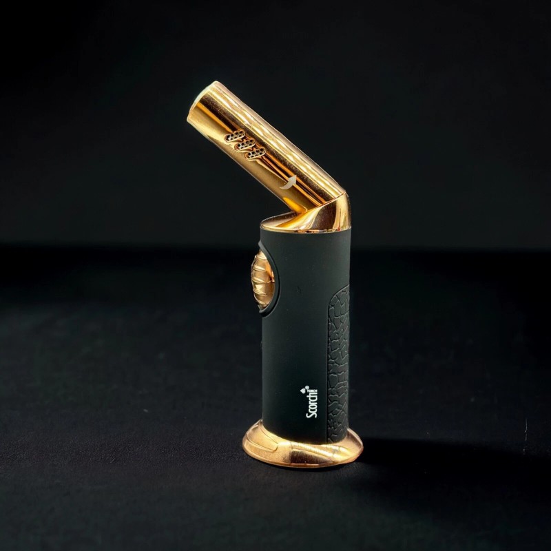 Scorch Torch Single Flame Multi Angle Butane Refillable Cigar Lighter