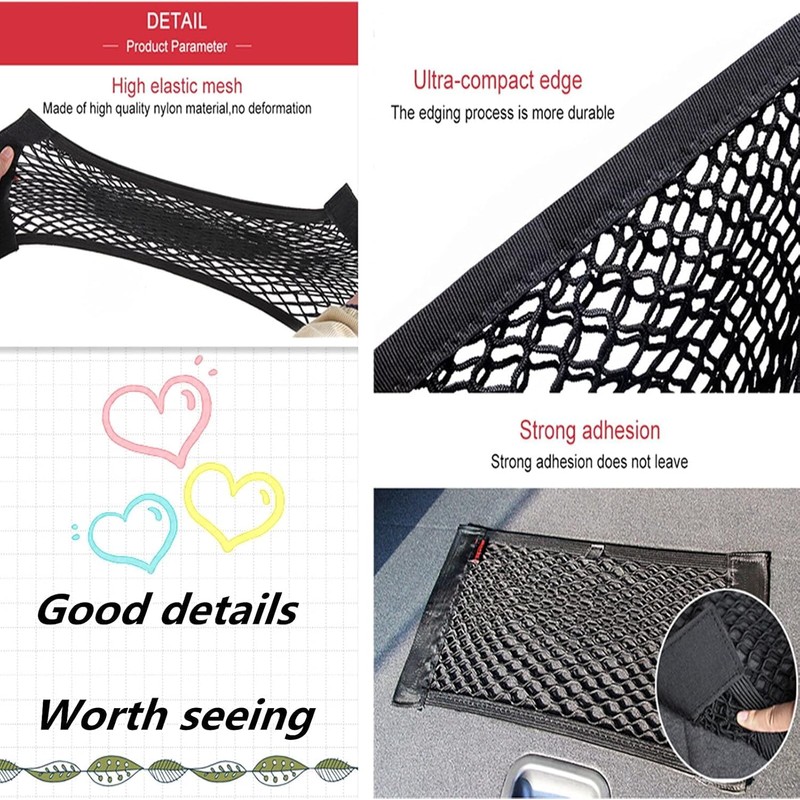 Universal Storage Bag Pocket Cage Auto Organizer Car Back Rear