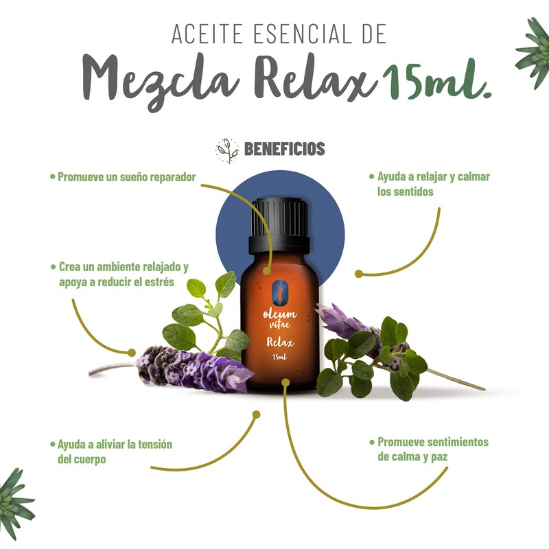 OLEUM VITAE Kit de Mezclas de Aceites Esenciales Emociones. 100%