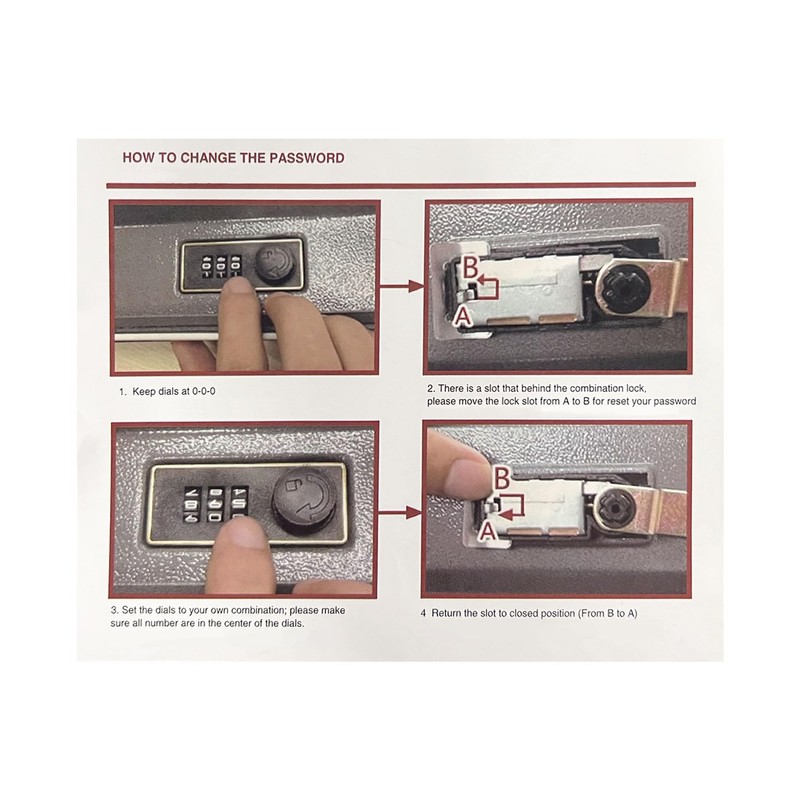 Locking Diversion Book Safe, Cash Hider, Combination Lock, Pack of