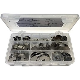 316 Stainless Steel Fender Washer Assortment Kit by Marine Bolt Supply 6-116146