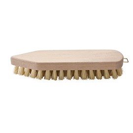 haug bürsten - Scrubbing Brush - Ideal for Efficient and Thorough Cleaning of the Floor - Shape: Pointed - Material: Wood - Made in Germany