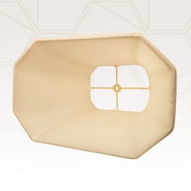 Royal Designs DBS-710-11EG Royal Designs 11" Rectangle Cut Corner Basic Lamp Shade, Eggshell, (4 x 6) x (8 x 11) x 8