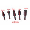 zmart Wood Milling Cutter, 5-piece Set, HSS Roughing, Chisel Shape,