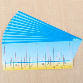 Really Good Stuff Fraction/Decimal/Percent Number Lines - 12 Number Lines