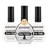 JODSONE 3Pcs 16.5ml Top Coat and Base Coat Set with