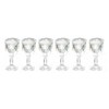 Farrow Industries 1:12 Scale 6 Pc Empty Cut Stemware Set