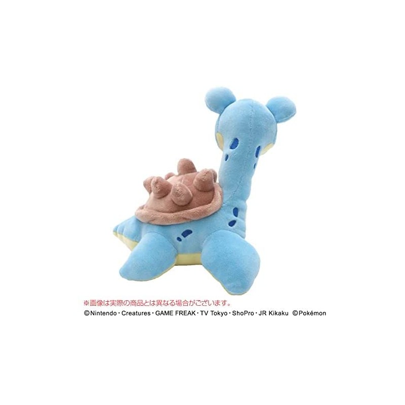 Ensky Pokémon Mofufude Pillow, Laplace, Approx. 8.3 x 6.7 x