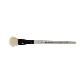 Daler Rowney Size 1 Graduate White Goat Oval Wash Brush