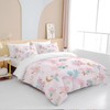 BEDMUST Unicorn Duvet Cover Twin - Soft Cute Pink Unicorn