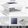 SIEDiNLAR Solar Post Lights Outdoor 12 LEDs 4 Modes Post