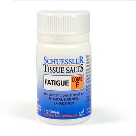 Schuessler Tissue Salts Comb F (Fatigue) 125Tabs
